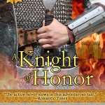 Romance novel book cover for A Knight of Honor
