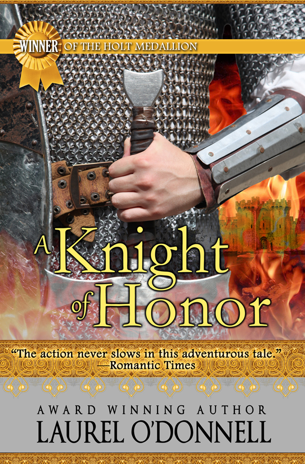 Romance novel book cover for A Knight of Honor